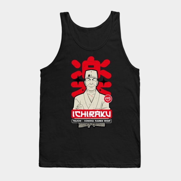 ichiraku ramen shop Tank Top by redwane